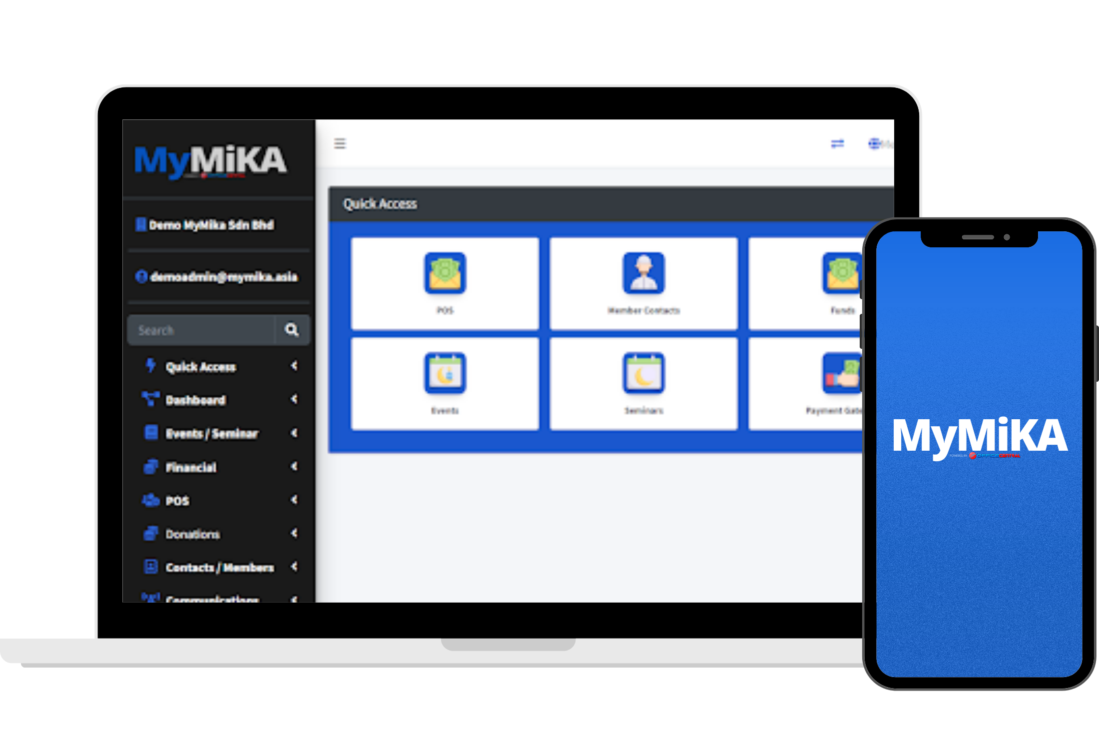 mymika system in different platforms